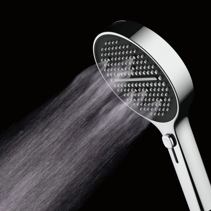 Home Bathroom Stepless Speed Change Handheld Shower Head